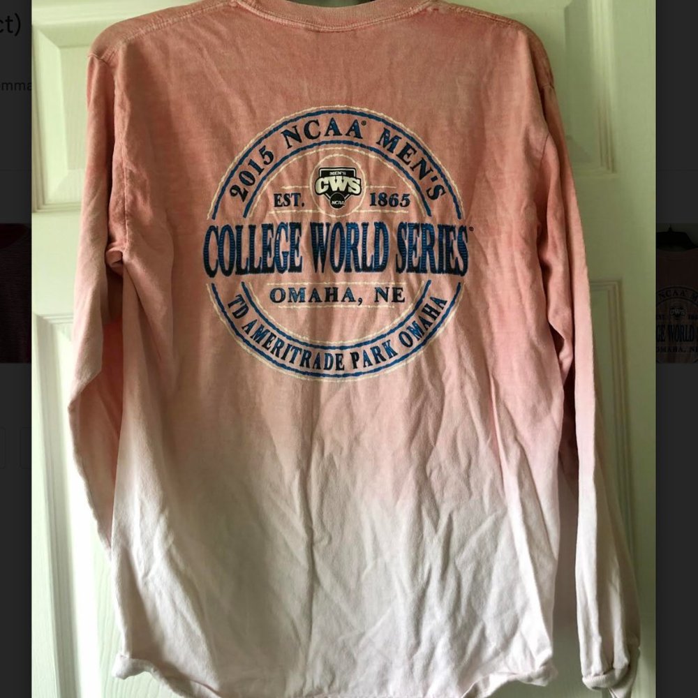 NCAA world series long sleeve tee